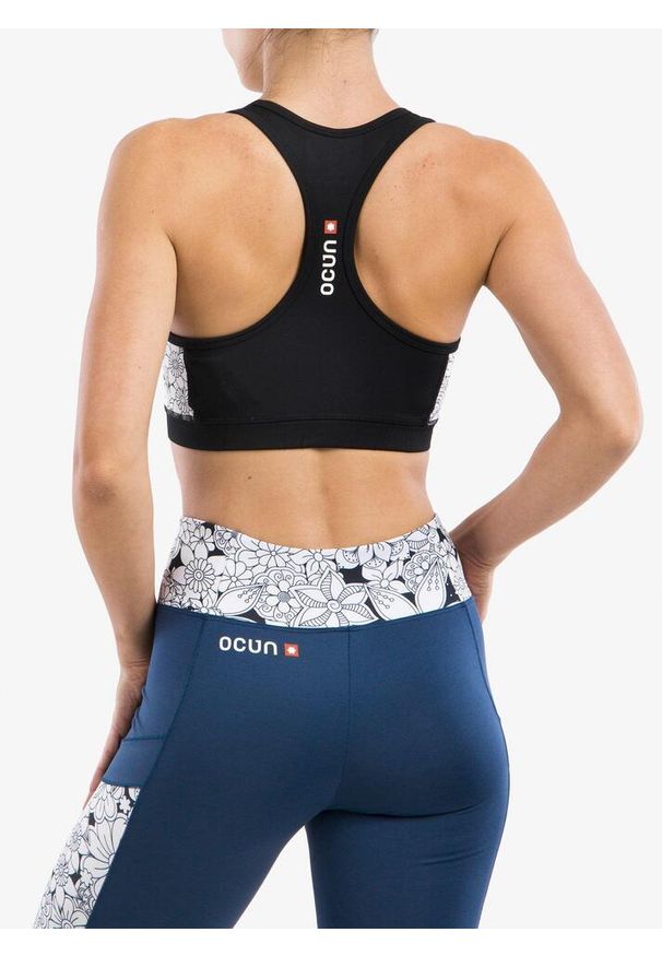 OCUN - Stanik sportowy Ocun Misty Bra. Kolor: czarny