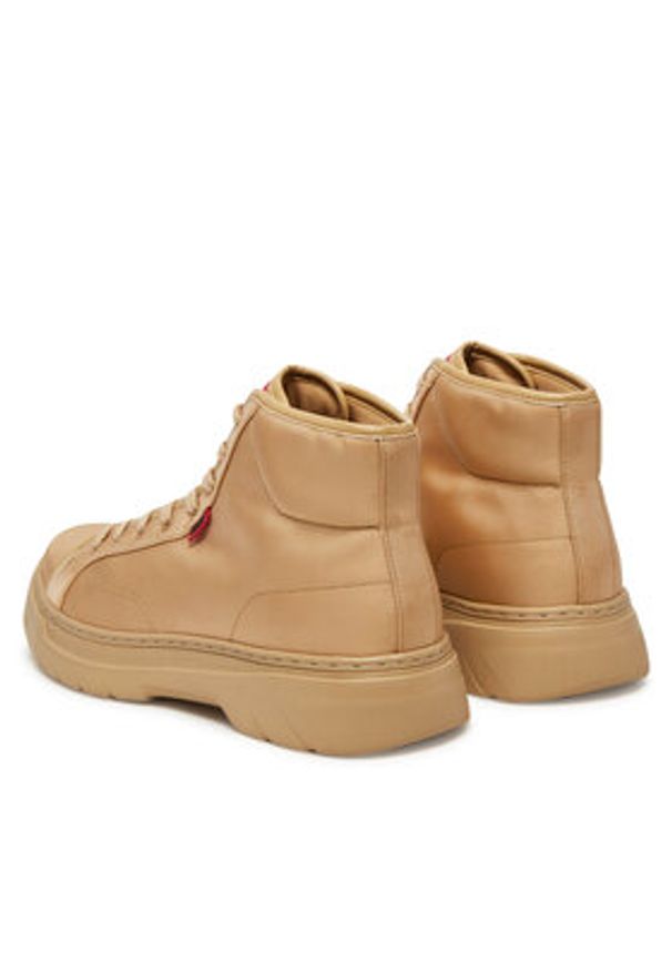 Hugo - HUGO Sneakersy Urian 50541834 Beżowy. Kolor: beżowy. Materiał: materiał