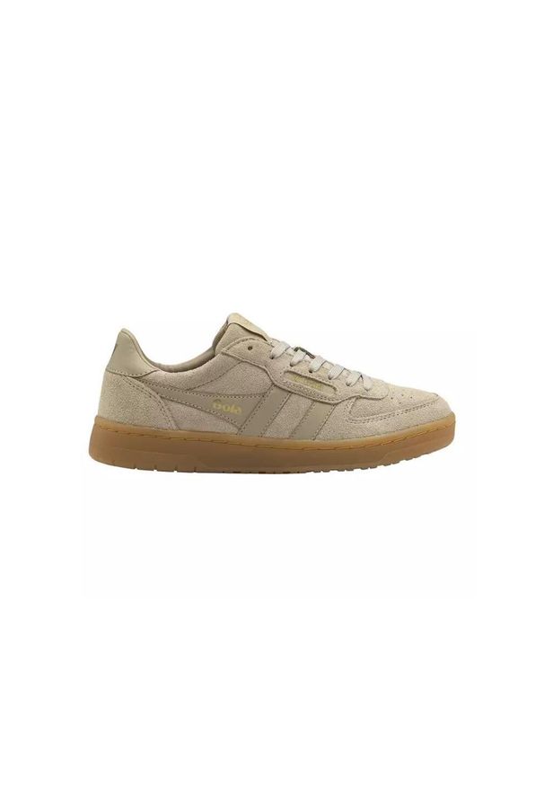 Buty do chodzenia damskie Gola Hawk '86. Zapięcie: sznurówki. Kolor: beżowy. Materiał: zamsz, materiał. Szerokość cholewki: normalna. Sport: turystyka piesza