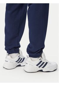 Adidas - adidas Spodnie dresowe Trefoil Essentials French Terry KT2455 Granatowy Regular Fit. Kolor: niebieski. Materiał: bawełna #5