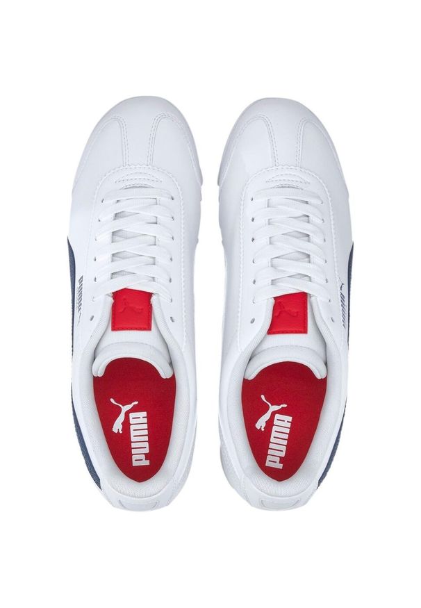 Adidasy Puma Ferrari Style Roma, Dla obu płci. Kolor: biały. Materiał: skóra ekologiczna, materiał. Sport: fitness