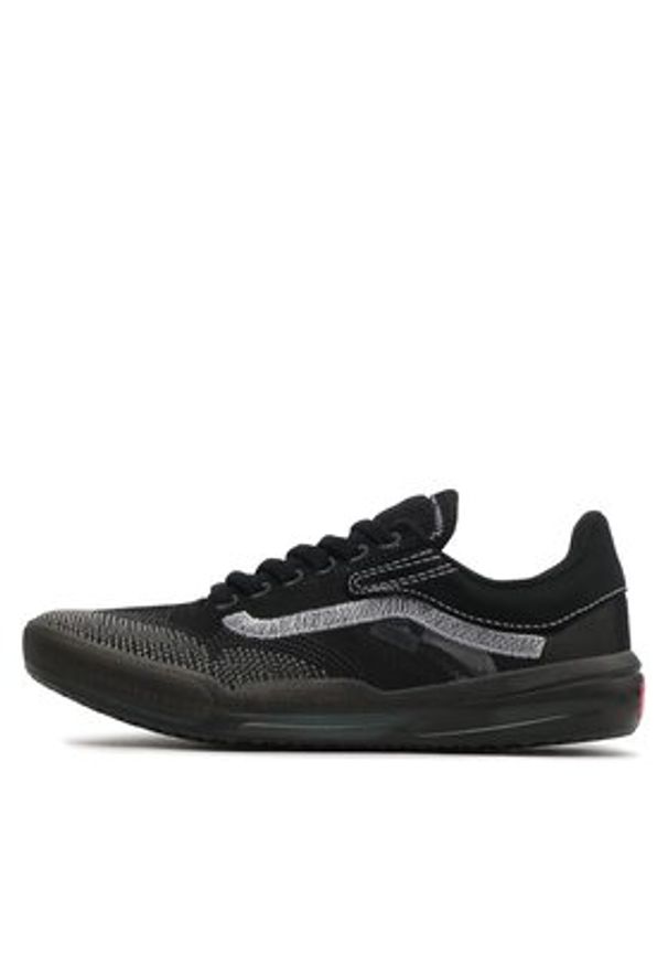 Vans Tenisówki Ultimatewaffle VN0A7Q5UBLK1 Czarny. Kolor: czarny. Materiał: materiał