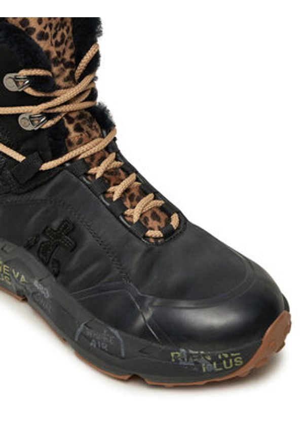 Premiata Sneakersy Saintcrd 397M Czarny. Kolor: czarny. Materiał: skóra