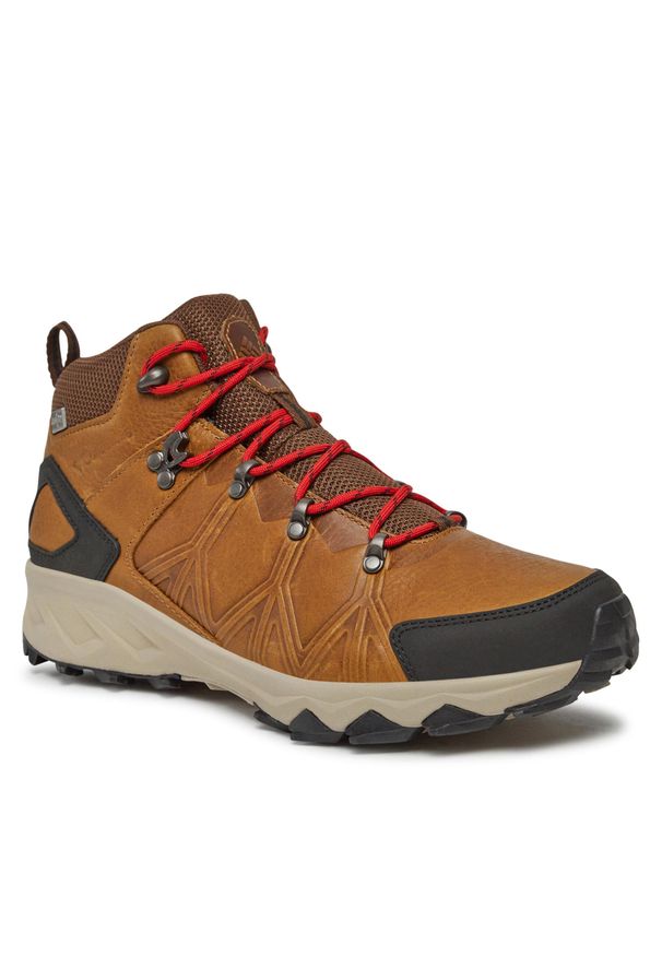 columbia - Trekkingi Columbia Peakfreak™ Ii Mid Outdry™ Leather 2044251 Elk/ Black 286. Kolor: brązowy. Sport: turystyka piesza