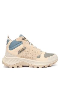 Merrell Trekkingi Tempo Sol Mid J038942 Écru. Materiał: nubuk, skóra