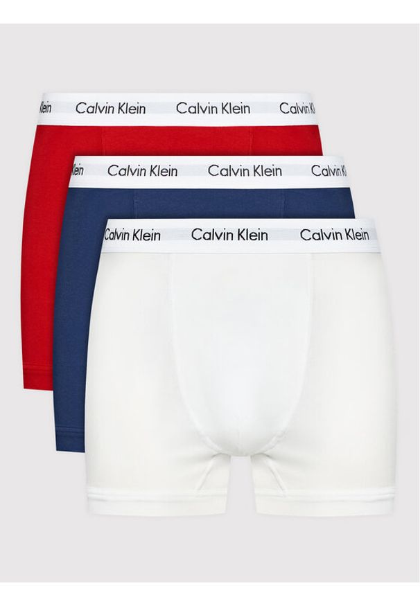 Calvin Klein Underwear Komplet 3 par bokserek 0000U2662G Kolorowy. Materiał: bawełna. Wzór: kolorowy