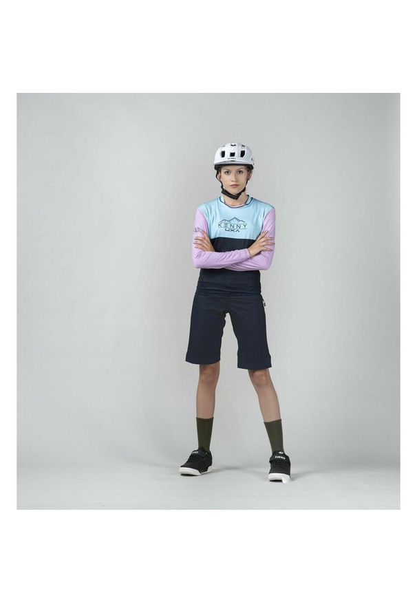 KENNY - Koszulka z długim rękawem dla kobiet Kenny Charger. Kolor: wielokolorowy, niebieski, fioletowy. Długość rękawa: długi rękaw. Długość: długie. Sport: kolarstwo