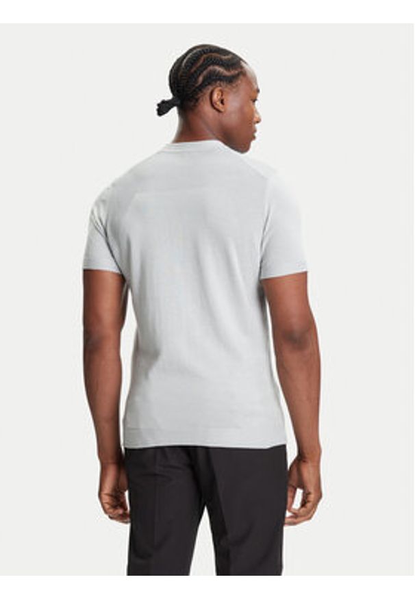 BOSS T-Shirt K_Momentum 50541952 Szary Regular Fit. Kolor: szary. Materiał: syntetyk