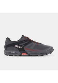 Buty do biegania męskie, Inov-8 Roclite G 315 GTX. Kolor: czarny, szary, wielokolorowy, czerwony. Materiał: guma, syntetyk, materiał. Sport: bieganie