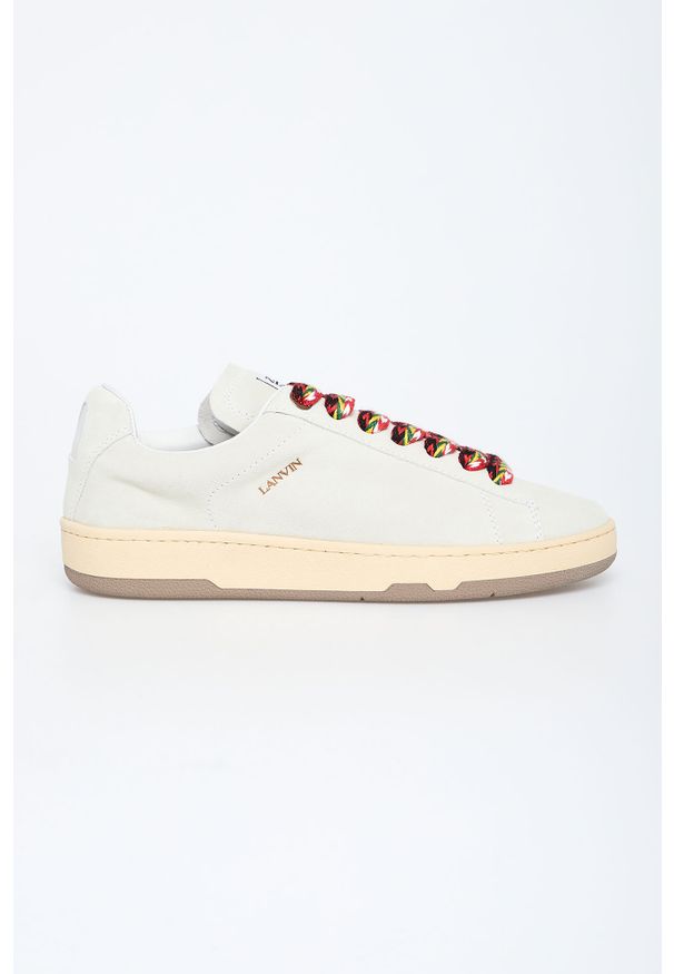 Sneakersy męskie zamszowe LANVIN. Materiał: zamsz