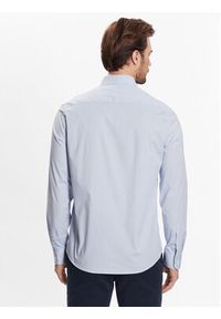 Calvin Klein Koszula K10K110856 Niebieski Slim Fit. Kolor: niebieski. Materiał: bawełna