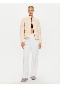 4f - 4F Kurtka zimowa 4FWAW24TDJAF467 Beżowy Slim Fit. Kolor: beżowy. Materiał: syntetyk. Sezon: zima #2