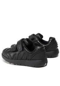 Clarks Sneakersy Rex Stride T 261614396 Czarny. Kolor: czarny. Materiał: skóra #5