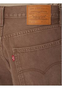 Levi's® Szorty jeansowe 478™ 001GU-0003 Brązowy Baggy Fit. Kolor: brązowy. Materiał: bawełna