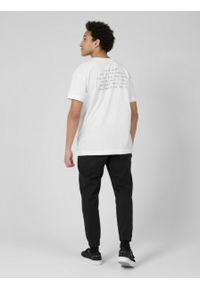 outhorn - T-shirt z nadrukiem męski. Okazja: na co dzień. Materiał: jersey, bawełna. Wzór: nadruk. Styl: casual #5