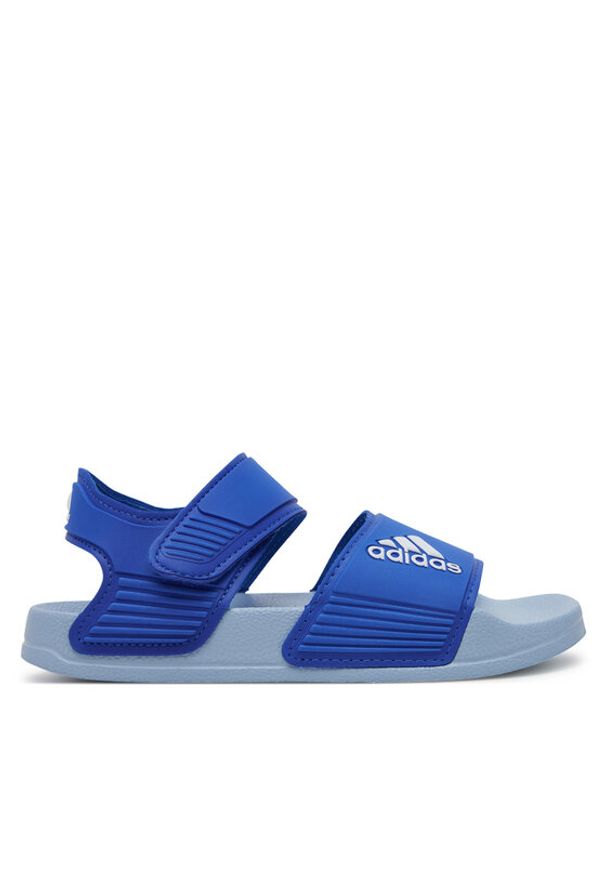 Adidas - adidas Sandały adilette IH3632 Niebieski. Kolor: niebieski. Materiał: syntetyk