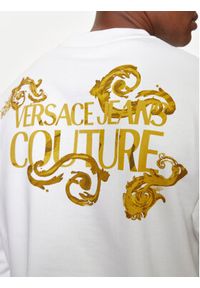 Versace Jeans Couture Bluza 76GAI3RW Biały Regular Fit. Kolor: biały. Materiał: bawełna #5