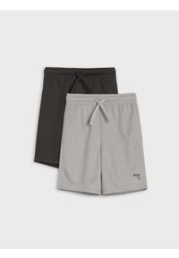 Sinsay - Szorty 2 pack Active - szary. Kolor: szary