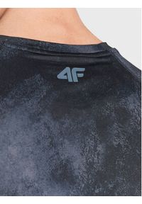 4f - 4F Koszulka techniczna H4Z22-TSMF011 Granatowy Regular Fit. Kolor: niebieski. Materiał: syntetyk