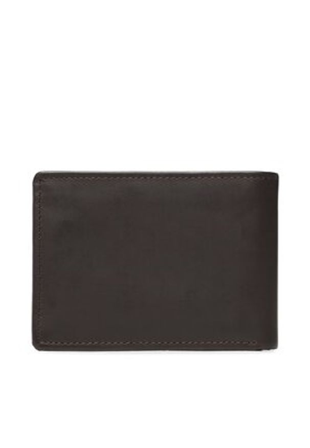 Quiksilver Portfel EQYAA03940 Brązowy. Kolor: brązowy. Materiał: skóra