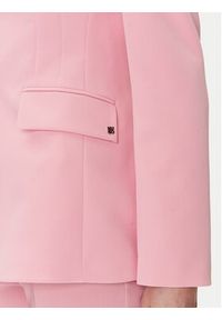 Hugo - HUGO Marynarka Asmalla-1 50533901 Czerwony Slim Fit. Kolor: czerwony. Materiał: syntetyk #4