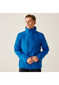 Regatta - Męska wodoodporna kurtka rozciągliwa 3 w 1 Kingsley. Kolor: niebieski. Materiał: softshell, materiał. Sezon: zima. Sport: turystyka piesza #1