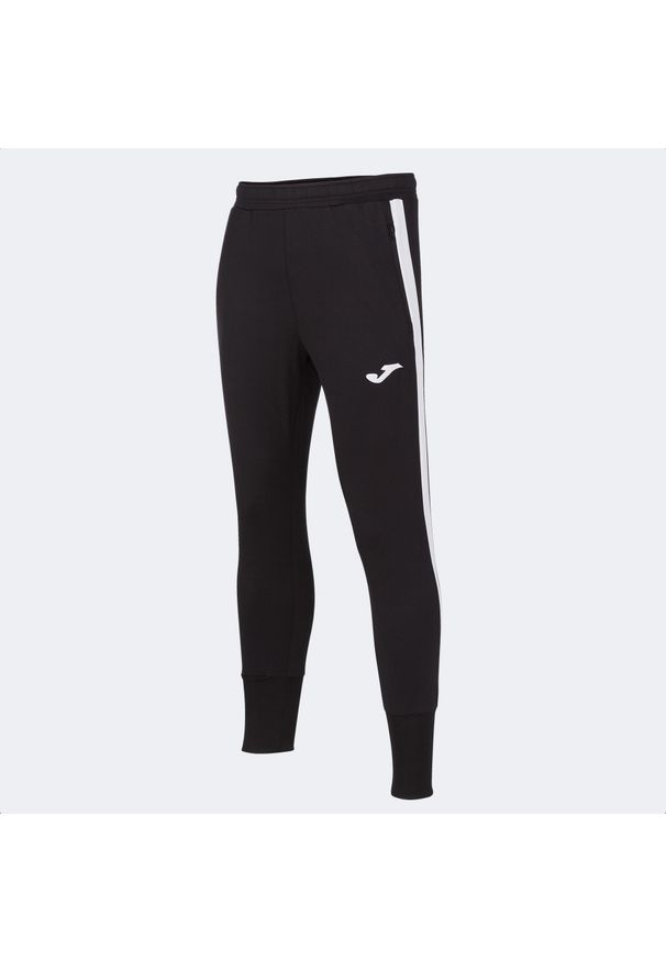 Spodnie piłkarskie dresowe męskie Joma Advance treningowe z kieszeniami. Kolor: czarny. Materiał: dresówka. Sport: piłka nożna