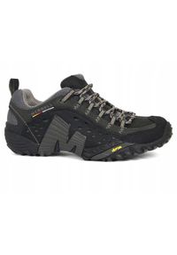 Merrell - Buty trekkingowe na co dzień męskie MERRELL INTERCEPT skóra duży rozmiar. Okazja: na co dzień. Kolor: wielokolorowy. Materiał: skóra