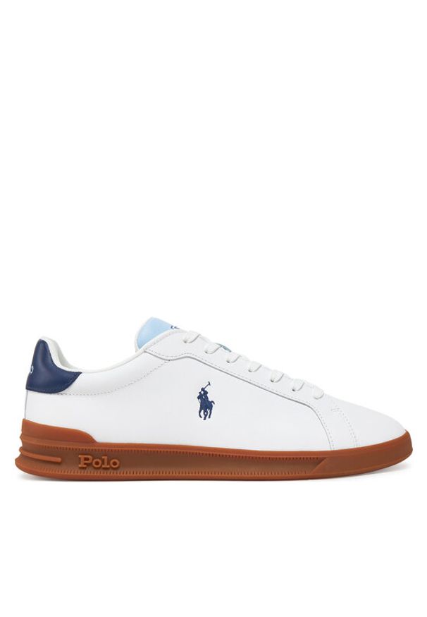 Polo Ralph Lauren Sneakersy Heritage Court II 809965072001 Biały. Kolor: biały. Materiał: skóra