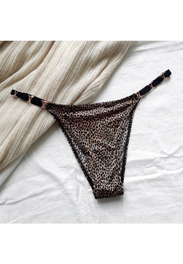 Intica - Majtki bikini z ozdobnymi paseczkami Zaylee. Materiał: materiał