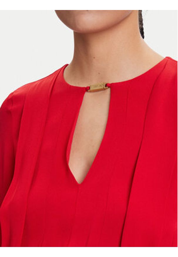 Marciano Guess Sukienka koktajlowa 5YGK33 7356A Czerwony Regular Fit. Kolor: czerwony. Materiał: wiskoza. Styl: wizytowy