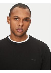 BOSS Longsleeve Tempesto 50520725 Czarny Regular Fit. Kolor: czarny. Materiał: bawełna. Długość rękawa: długi rękaw #5