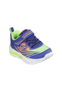 skechers - Buty dziecięce SKECHERS Flex-Glow Ultra. Kolor: wielokolorowy, niebieski, zielony