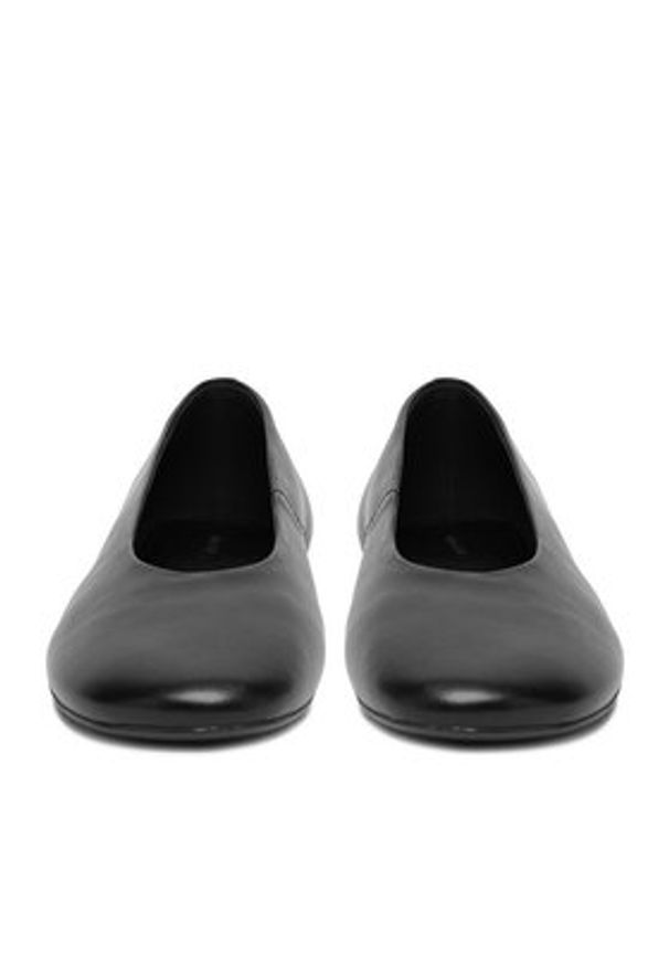 Gino Rossi - GINO ROSSI Baleriny C-V2127-241 Czarny. Kolor: czarny. Materiał: skóra