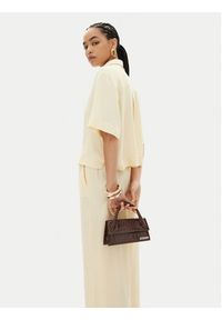 JACQUEMUS Torebka Le Chiquito Long 25E213BA004-4301 Brązowy. Kolor: brązowy. Materiał: lakierowane, skórzane