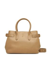Patrizia Pepe Torebka 8B0282/L162-B775 Beżowy. Kolor: beżowy. Materiał: skórzane #2