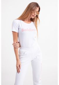 Baldinini - T-SHIRT BALDININI. Okazja: na co dzień. Materiał: materiał. Styl: casual