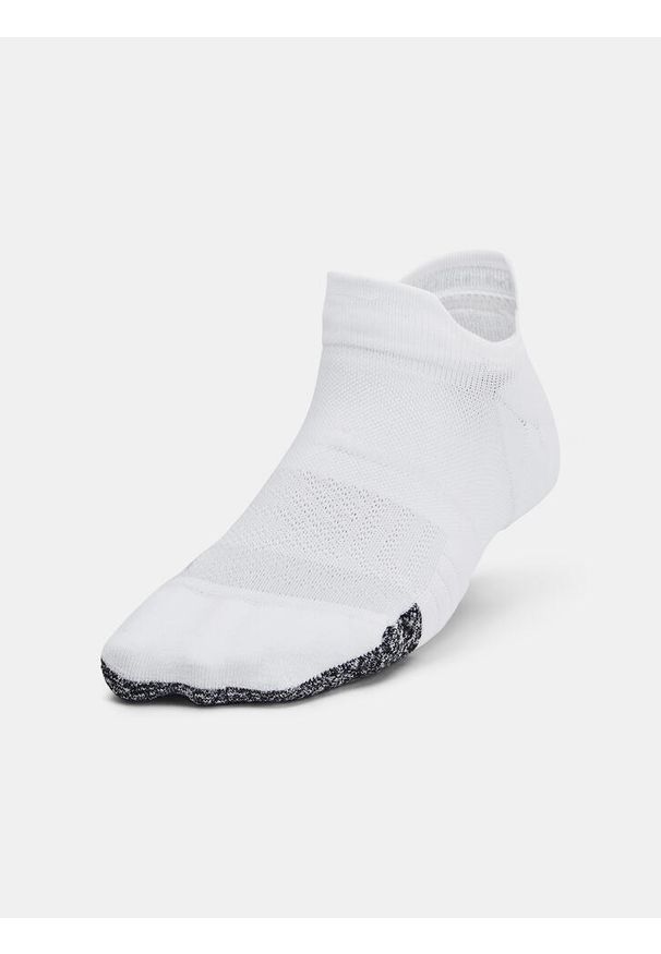 Skarpety treningowe damskie Under Armour Breathe NS Tab 3 Pack. Kolor: biały. Sport: fitness