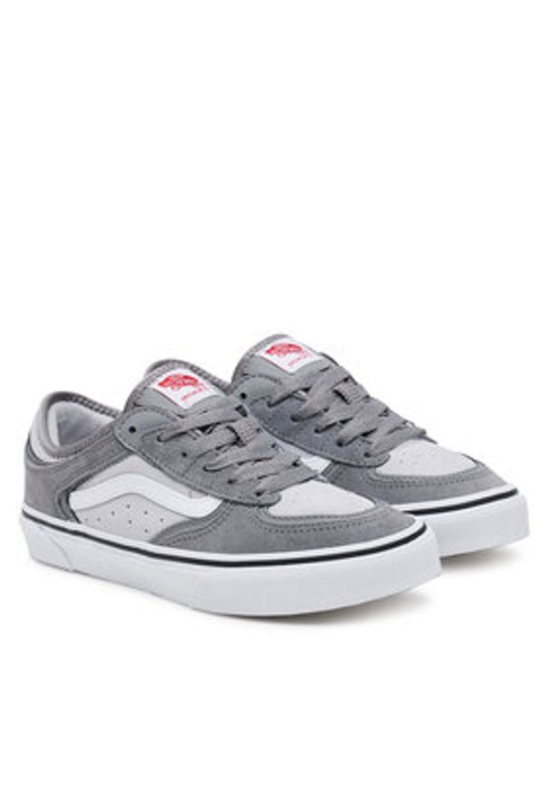 Vans Tenisówki Rowley Classic VN000SFA85T1 Szary. Kolor: szary. Materiał: skóra, zamsz