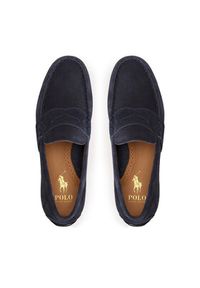 Polo Ralph Lauren Mokasyny Reynold 803893741001 Granatowy. Kolor: niebieski. Materiał: zamsz, skóra #4