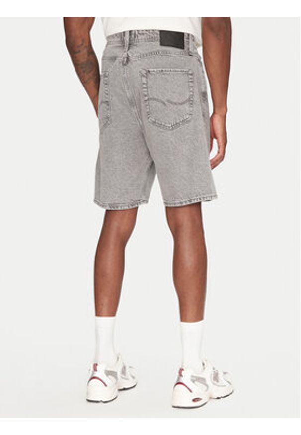 Jack & Jones Szorty jeansowe Tony 12269489 Szary Loose Fit. Kolor: szary. Materiał: bawełna