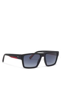TOMMY HILFIGER - Okulary przeciwsłoneczne Tommy Hilfiger. Kolor: czarny #1