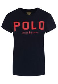 Polo Ralph Lauren T-Shirt 211780287 Czarny Regular Fit. Typ kołnierza: polo. Kolor: czarny. Materiał: bawełna #5