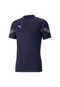 Podkoszulek męskie Puma Teamfinal Training Jersey. Kolor: wielokolorowy, niebieski, szary. Materiał: jersey. Sport: piłka nożna #1