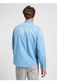 Lee - LEE MĘSKA KOSZULA JEANSOWA LEE REGULAR WESTERN SHIRT STARLIGHT WASH 112363914. Materiał: jeans #3