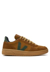 Veja Sneakersy V-10 VX0303293B Brązowy. Kolor: brązowy. Materiał: skóra, zamsz #1