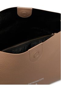 Patrizia Pepe Torebka 8B0256/L148-R874 Beżowy. Kolor: beżowy. Materiał: skórzane #4