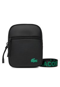 Lacoste Saszetka NH4679TX Czarny. Kolor: czarny. Materiał: skóra