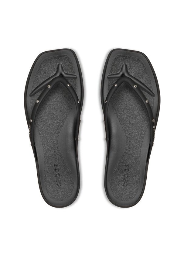 Crocs Japonki Miami Studded Flip 211471 Czarny. Kolor: czarny