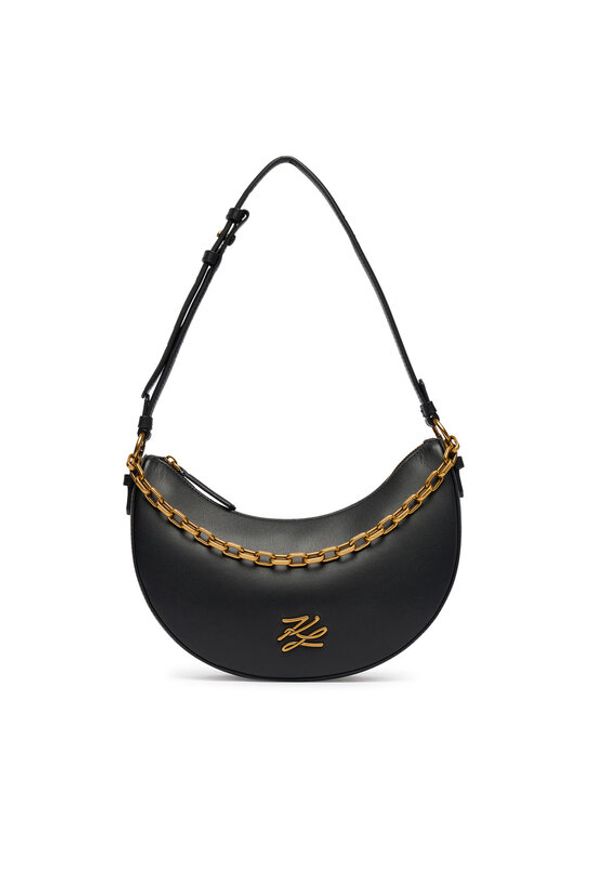 Karl Lagerfeld - KARL LAGERFELD Torebka B3W30306 Czarny. Kolor: czarny. Materiał: skórzane
